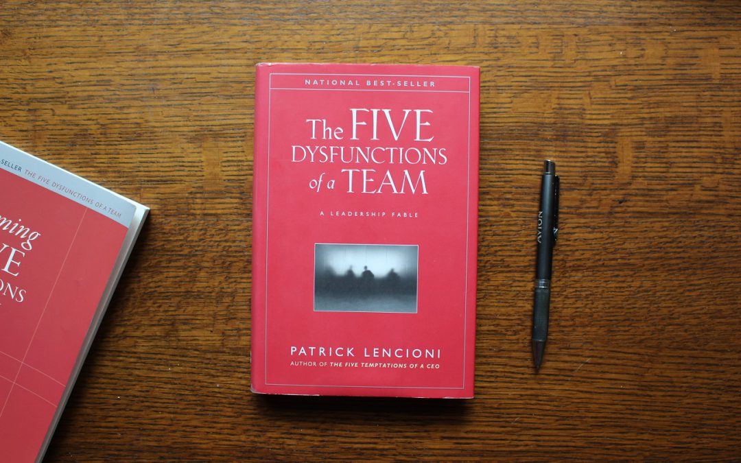 The Five Dysfunctions of a Team book cover