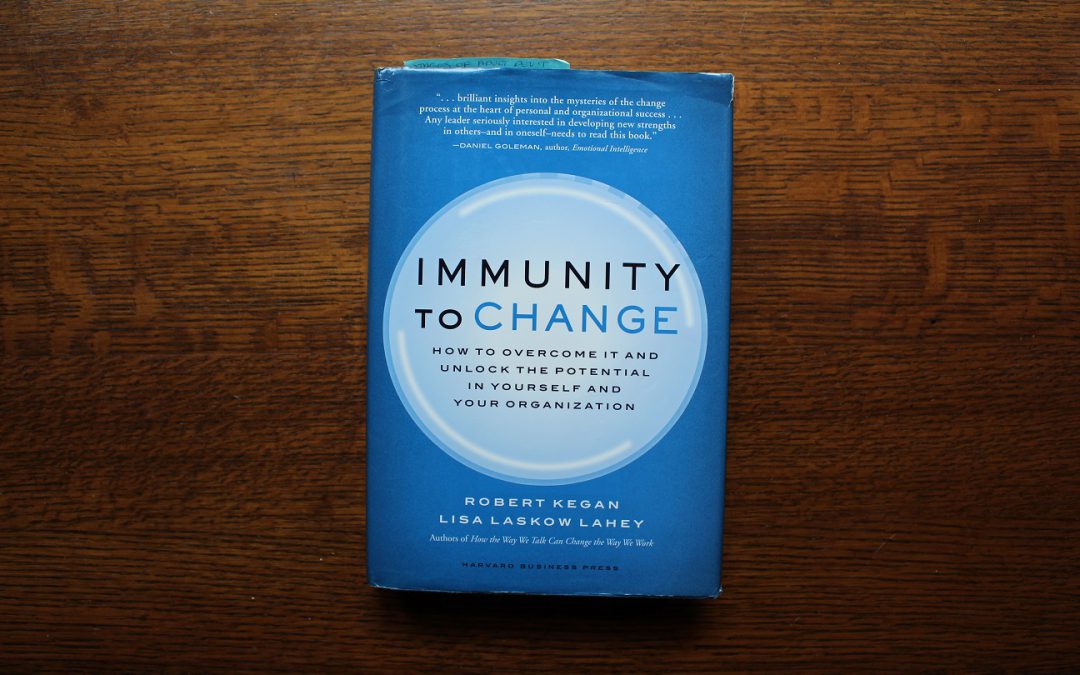 Immunity to Change book cover